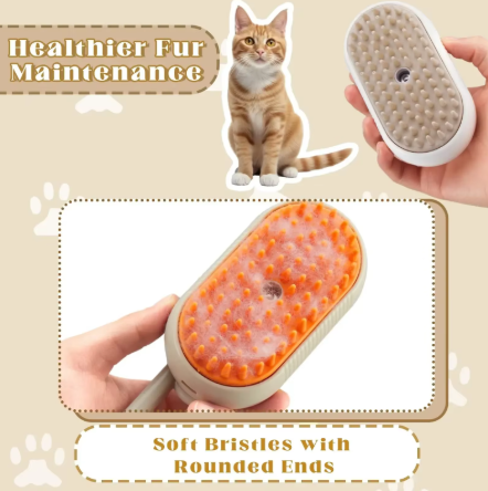 Cepillo pulverizador para mascotas